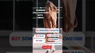 6 common collocations with (buy)