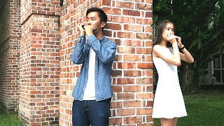 Jay Chou 周杰伦 【珊瑚海】口琴版-  Coral Sea (Harmonica duet by Tang Qi Yau and Ng Yoki)