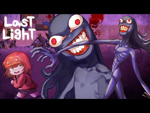 いじめられっ子が「化け物に襲われまくる」絶望ホラーゲーム｜Last Light【一気見】