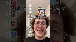 Ranking the best types of cereal