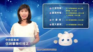 【梅雨】之三：梅雨季節的劇烈天氣