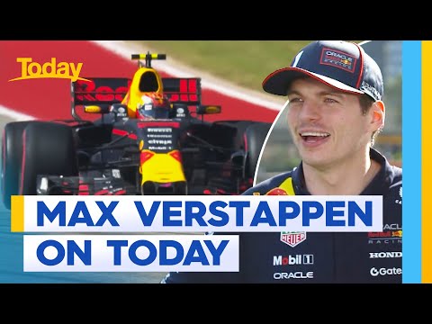 Max Verstappen chats with Today | Today Show Australia