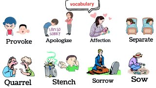 Daily use english Vocabulary | Words meaning | Vocabulary with sentences #kidslearning