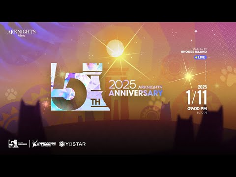 Arknights 5th Anniversary Livestream