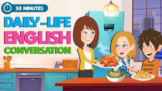 30 Minutes of Daily English Conversation for English Speaking Practice | English Story for Shadowing