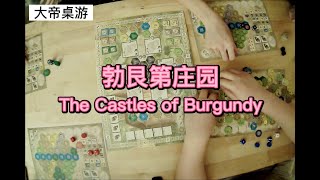 德式桌游The castles of Burgundy 勃艮第庄园【大帝桌游 EmperorGameClub】套路：多线跑分海贼王