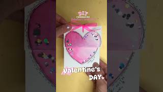 DIY valentine’s card idea #cardmaking #cardmakingideas #handmadecard  #valentinescard  #diy #diycard