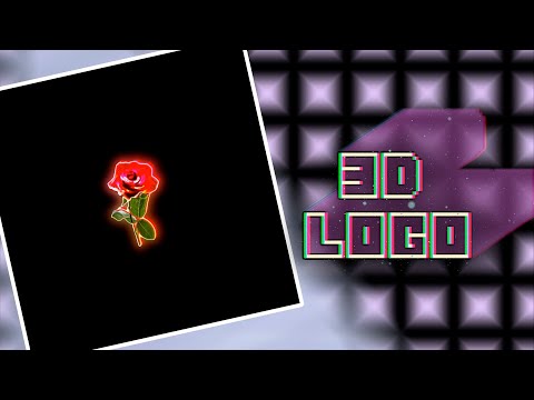 3D logo tutorial on alight motion / how to make a free logo on alight motion ✨