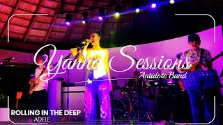 ROLLING IN THE DEEP - Adele | Live stage cover by Antidote band + YannaSessions