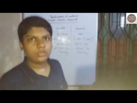 Simple Compound and Complex Sentences | English Grammar Lessons | Clauses in English Grammar Simple