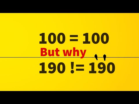 Java Puzzle : E02 - Integer 100 = 100 But Why 190 != 190 ?