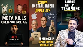 Meta destroyed Apple, Apple Buying Mistral AI - Tech News