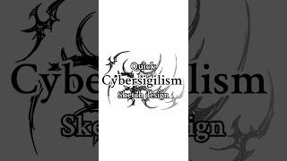 Quick Cybersigilism sketch #cyberart #artdesign #cybersigilism #art #ink #digitalart #speedpaint #fy