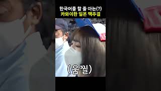 일본에서만 볼 수 있는 야구장 맥주걸 (마지막 킬포)
