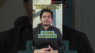 3 Important areas of Data Engineering  #dataengineering #dataengineer #datalake #sql #freshers