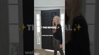 ✨️The REVEAL✨️ living room color drench.  Paint color is Lowes Stainmaster in Mineral Springs #diy