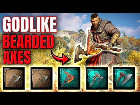 Assassin's Creed Valhalla - The STRONGEST BEARDED AXES and How To Get Them!