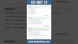 1Z0-1087-24 Dumps | Oracle Account Reconciliation 2024 Implementation Professional Exam Questions
