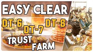 DT-6 + DT-7 + DT-8 | Trust Farm Easy Strategy |【Arknights - アークナイツ】