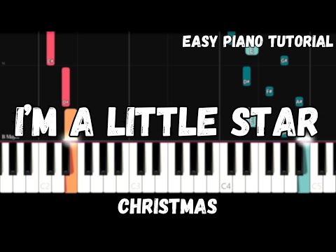 Christmas - I'm a Little Star (Easy Piano Tutorial)