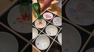 This Sake Cup Reveals Hidden Art When Filled 🎨🍶