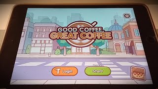 ASMR Coffee Shop Gameplay | Rain & Screen Tapping Sounds ✧˖°✩｡°•