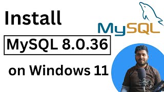 How to install MySQL 8.0.36 on  Windows 11 in Hindi. #mysql