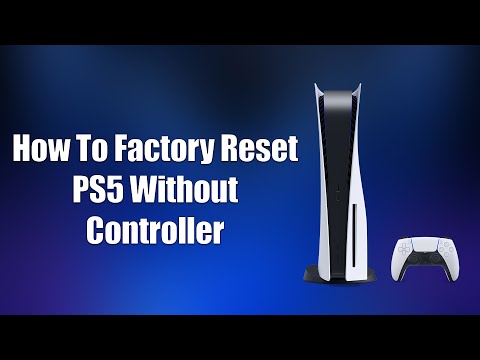 How To Factory Reset PS5 Without Controller