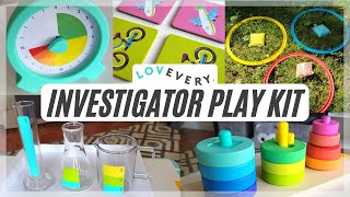 A LAB?! Check out Lovevery's Investigator Play Kit | montessori toys for toddlers 31-33 months