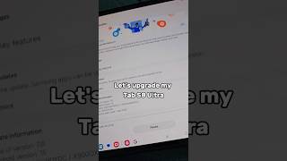 One Ui 7 update for Tab S8 Ultra #shorts #tabs8ultra #galaxytabs10ultra #samsunggalaxy #oneui7 #a56