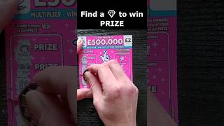 £500,000 PINK LOTTO ASMR Scratch Card UK National Lottery Scratcher ScratchOff Jackpot Hunting