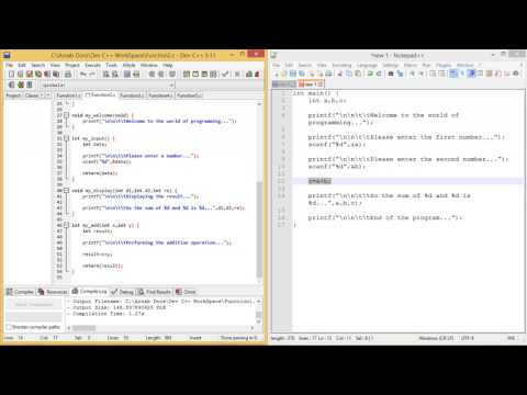 Function-2 (Programming Techniques in C)