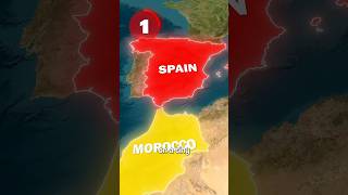 Countries With the Shortest Borders 😲