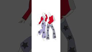 fashion cad illustration I did 2023 #fashionillustration #illustration #caddesign #2023recap