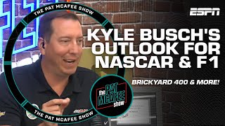 Kyle Busch talks Brickyard 400, F1 comparisons, NASCAR San Diego & more! | The Pat McAfee Show