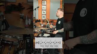 IMPROVE YOUR WEAK LEFT HAND 1  #drums #drumtips #drummer #drumtutor #drumming #drumsandlessons