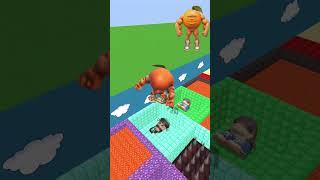 Los Tralaleritos Dicen Tralala Italian Brainrot Squid Game Risky Cell Jump! #minecraft #brainrot