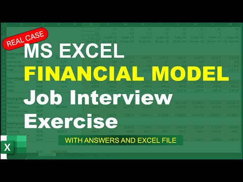 #1 - Financial Modeling Interview in Excel - Real Case