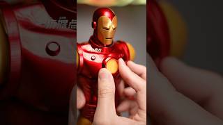 史上首款磁吸發光鋼鐵俠🤯 #unboxing #actionfigures #hottoys #toys #ironman #marvel #spiderman #avengers