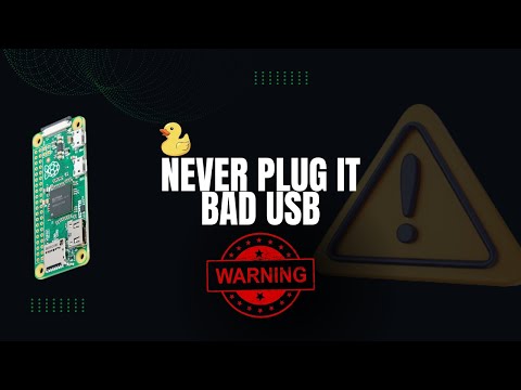 BAD USB with a raspberry pi 0 W🔥 - more powerful alternative for a rubber ducky !