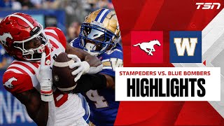 CFL Week 7: Calgary Stampeders vs. Winnipeg Blue Bombers | FULL HIGHLIGHTS