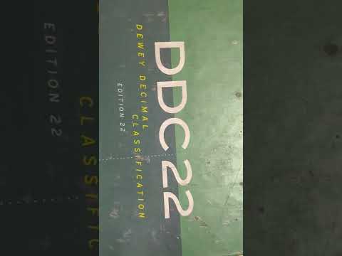DDC 22 nd Edition Discussion
