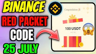 Binance Red Packet Code Today | Red Packet Code in Binance Today | Red Packet Code Today Binance
