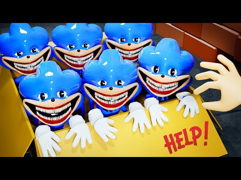 THE SONIC TAPES - SHIN SONIC (ABANDONED AT BIRTH) 3D Animation !!!