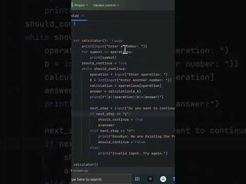 Professional Calculator made using python language and explained #python #coding #pythonprogramming