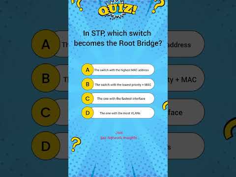 #CCNAQuiz#NetworkingChallenge#CiscoCertified#TechQuizTime#ITShorts#CCNAQuestions#NetworkEngineer