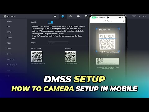 How To Setup DMSS Mobile App | DMSS Camera Setup In Mobile