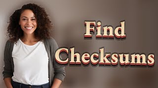 Where Are Official Checksums Listed for Safe Downloads?