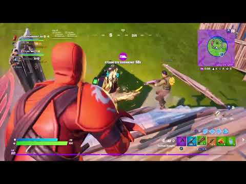 2 teammates quit, still won Fortnite game!!