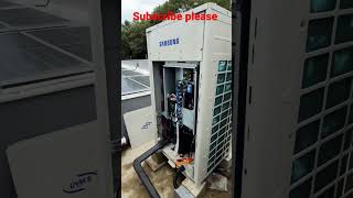 installation of vrf air conditioner #commission #vrf #ac #debugger #debugging #samsung